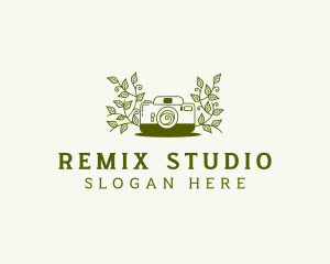 Camera Photographer Studio logo design