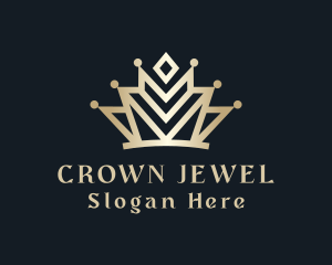 Expensive Luxury Crown logo design