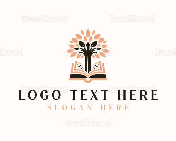 Book Academic Tree Logo