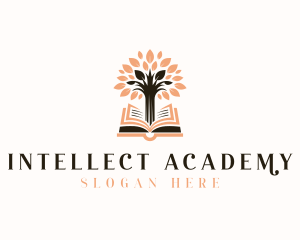 Academic - Book Academic Tree logo design