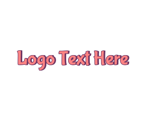 Cartoon - Cute Beauty Store logo design