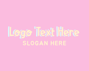 Soft - Cute Playful Wordmark logo design