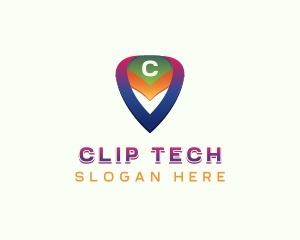 Cyber Tech Shield  logo design