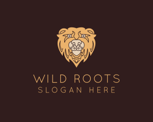 Wild Grizzly Bear logo design