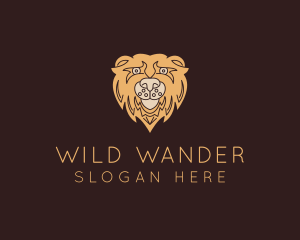 Wild Grizzly Bear logo design