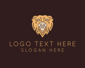 Zoo - Wild Grizzly Bear logo design