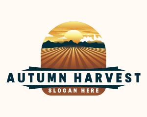 Farm Agriculture Field logo design