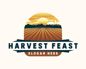 Farm Agriculture Field logo design