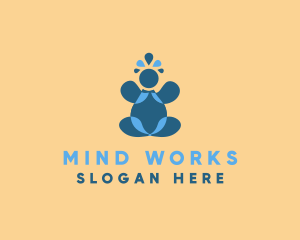 Mind - Mind Yoga Wellness logo design