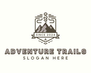 Mountain Hiker Summit logo design