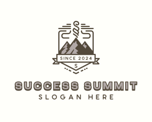 Mountain Hiker Summit logo design