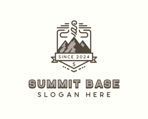 Mountain Hiker Summit logo design