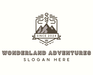 Mountain Hiker Summit logo design