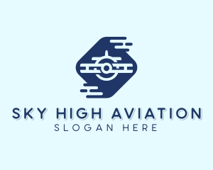 Aviation Flight School  logo design