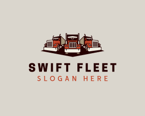 Fleet - Logistics Truck Fleet logo design