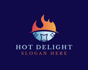 Hot & Cold Temperature logo design