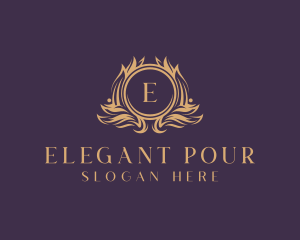 Elegant Wedding Event logo design