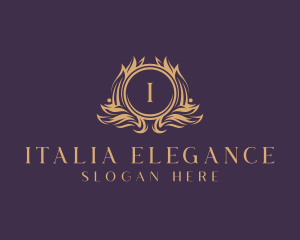 Elegant Wedding Event logo design