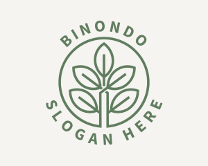 Agricultural - Garden Plant Seedling logo design