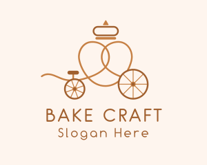 Pretzel Carriage Bakery logo design