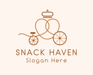 Pretzel Carriage Bakery logo design