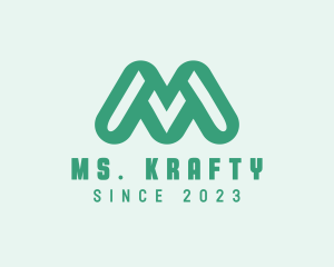 Creative Agency Letter M logo design