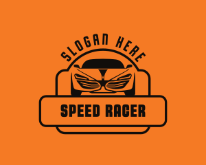 Race - Race Car Automobilie logo design