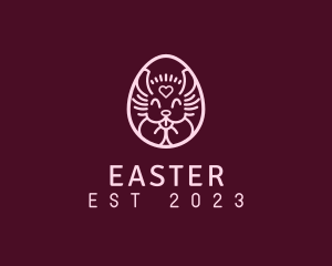 EasterEgg Rabbit  logo design