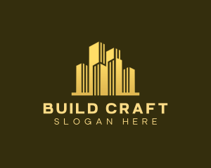 Building City Construction logo design