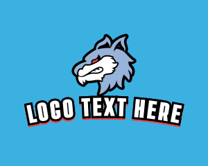 Character - Wild Wolf Predator logo design