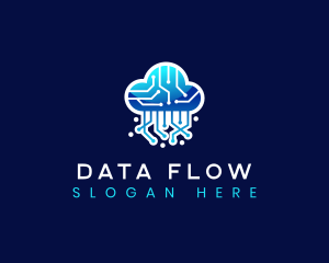 Cloud Data Programming logo design