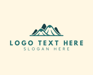 Explore - Outdoor Mountain Trekking logo design