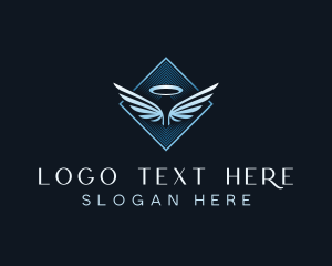 Christian - Christian Halo Wing logo design