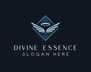 Deity - Christian Halo Wing logo design