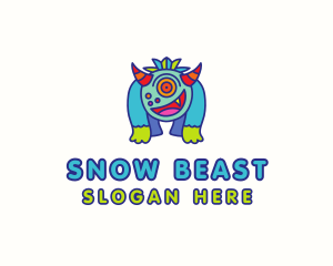 Giant Monster Beast logo design