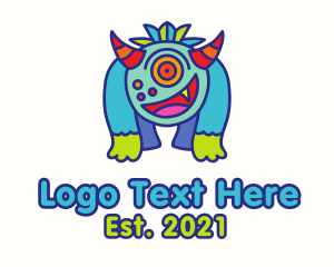 Beast - Giant Monster Beast Mascot logo design
