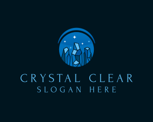 Crystal - Gem Crystal Jewelry logo design
