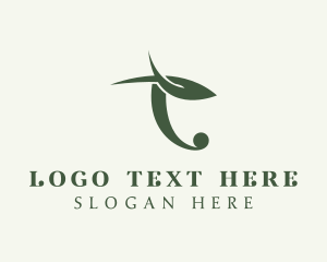 Organic - Leaf Nature Wellness logo design
