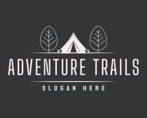 Nature Outdoor Trekking logo design