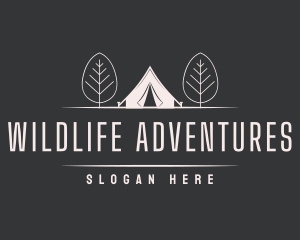 Nature Outdoor Trekking logo design