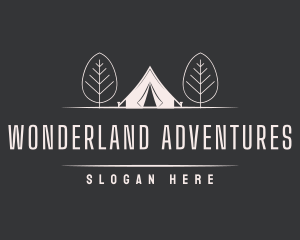 Nature Outdoor Trekking logo design