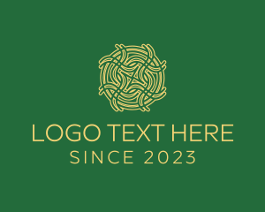 Minimalist - Celtic Decoration Pattern logo design