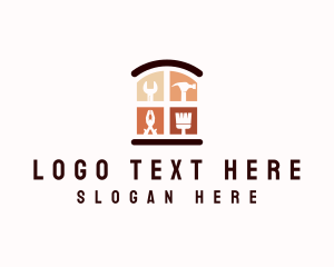 Tools - Maintenance Construction Tools logo design