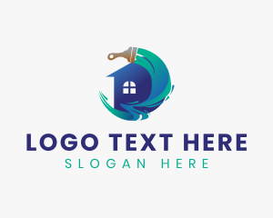 Painting - Home Painting Renovation logo design
