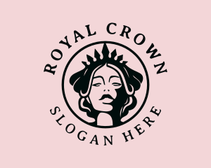 Royal - Royal Coronet Woman logo design