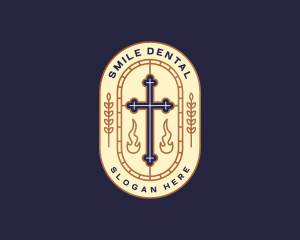 Ministry - Cross Crucifix Church logo design