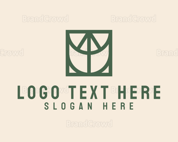 Geometric Sail Boat Logo