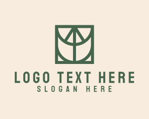 Ship - Geometric Sail Boat logo design