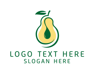 Harvest - Avocado Fruit Farm logo design