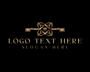 Expensive - Luxury Key Residence logo design